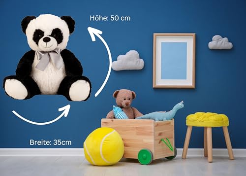 Lifestyle & More Suave Oso Panda de Felpa 50 cm Grande Aterciopelado Suave - para amar