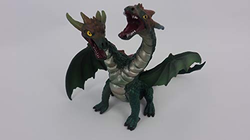 MARUKATSU Guardian Dragon - Dragón de 2 Cabezas Turquesa