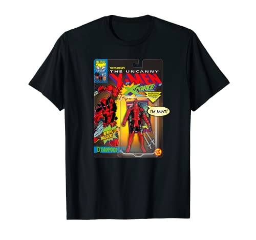 Marvel Deadpool X-Men Toy Figure Camiseta