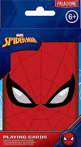 Paladone Cartas de Spiderman PP8010MC, Color Rojo