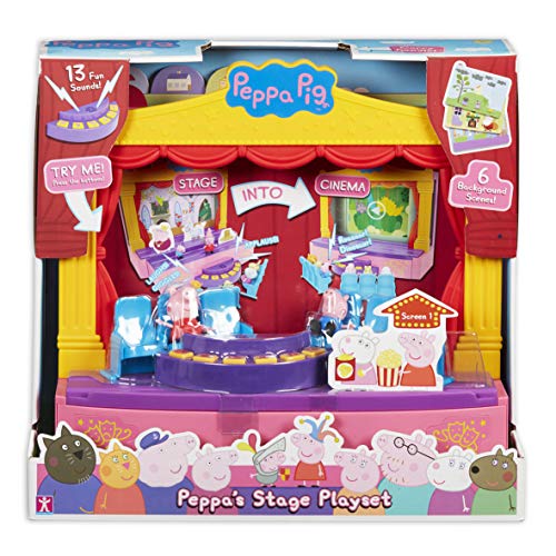 Peppa Pig- PEPPA'S Stage PLAYSET JUEGO DE PEPA'S ETE, Multicolor (Character Options 6964) , color/modelo surtido