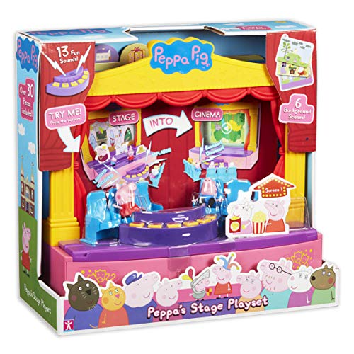 Peppa Pig- PEPPA'S Stage PLAYSET JUEGO DE PEPA'S ETE, Multicolor (Character Options 6964) , color/modelo surtido