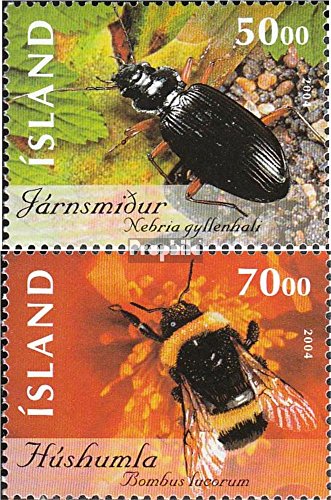 Prophila Collection Islandia 1075-1076 (Completa.edición.) 2004 Insectos y Arañas (Sellos para los coleccionistas) Otros Invertebrados
