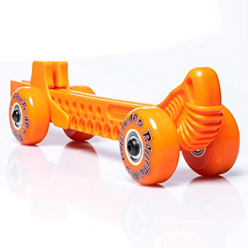 Rollergard ROC-N Figure - Protector de patinaje para patines, color naranja neón