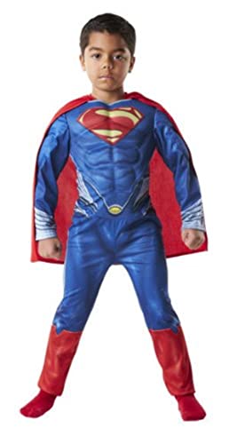 Rubies 3 886505 - Superman - El hombre de acero - pecho musculoso, Tamaño: L