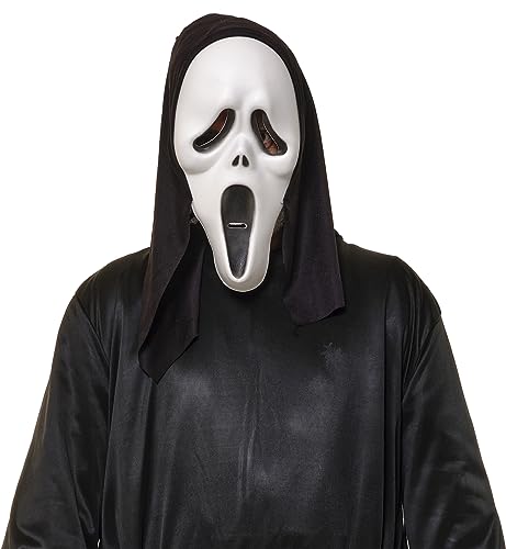 RUBIES Máscara fantasma susto para adulto, completa tu disfraz, Oficial Rubies para Halloween, Carnaval, Cumpleaños y Fiestas