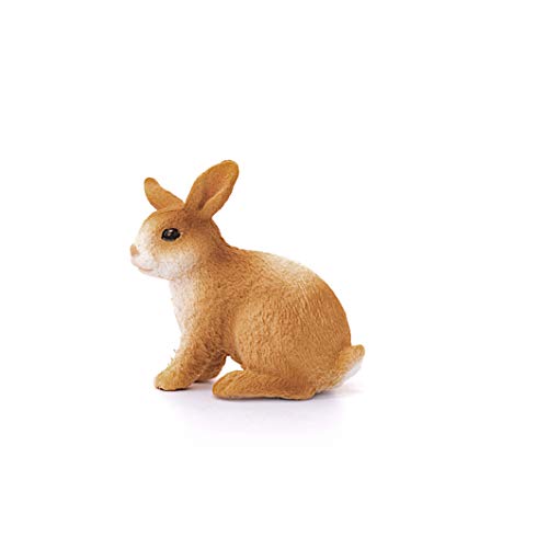 schleich 13827 Conejo, a partir de 3 años, FARM WORLD - figura, 4 x 3 x 4 cm