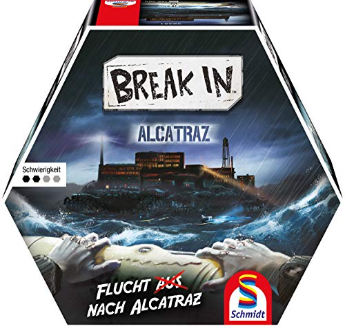 Schmidt Spiele 49381 Break In, Alcatraz, Juego de acción
