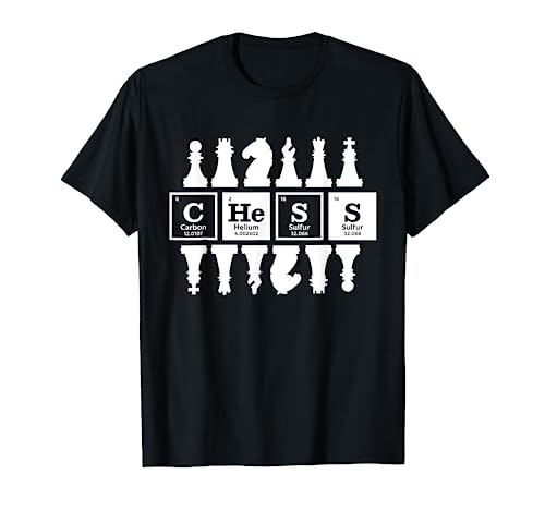 Sistema periódico de ajedrez Camiseta