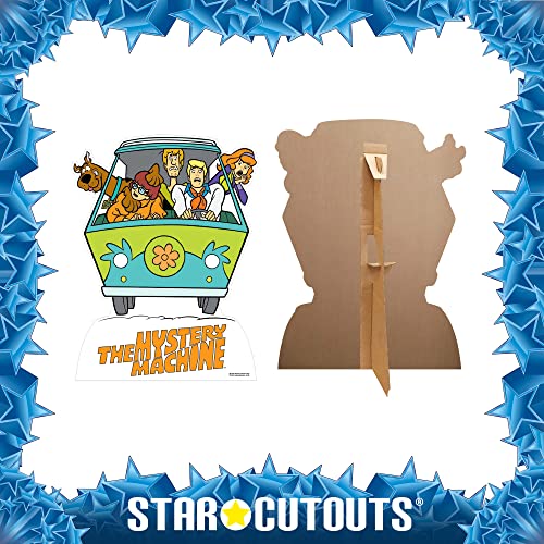 STAR CUTOUTS SC1404 Fred's Mystery Machine Scooby Doo Star - Mini Furgoneta para Fiestas temáticas Infantiles, Altura 93 cm, Multicolor
