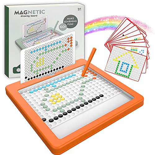 Tablero Magnético de Dibujo,Grande Pizarra Magica,Magnetic Drawing Board for Kids,Pizarra magica infantil,Pizarra dibujo magnetica infantil,Pizarra Magnética para Niños (D)