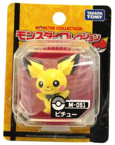 Takaratomy Pokemon Monster Collection M Figure - M-051 - Pichu (japan import)