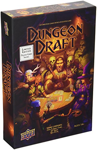 Upper Deck Dungeon Draft Strategy Juego de Mesa, Multi