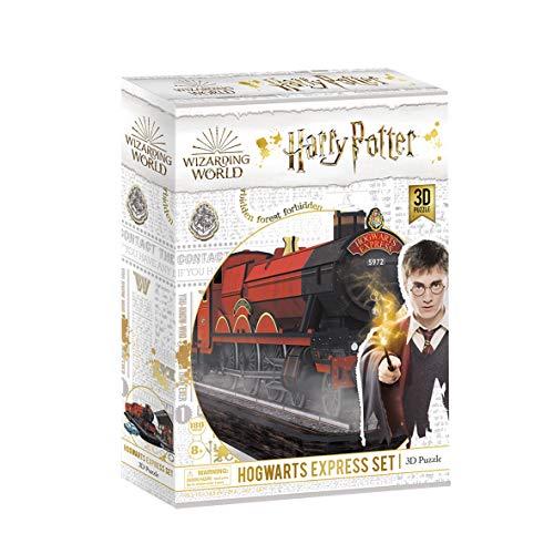World Brands - Harry Potter - Expreso de Hogwarts Puzzles 3D, Kit de Construcción, Multicolor, DS1010H